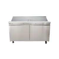 Universal USPTR60 60” Sandwich / Salad Prep Refrigerator