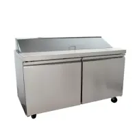 Universal USPTR60 60” Sandwich / Salad Prep Refrigerator