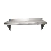 Universal WS1230 - Stainless Steel Wall Shelf - 12" X 30"