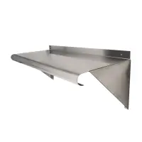 Universal WS1230 - Stainless Steel Wall Shelf - 12" X 30"