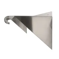 Universal WS1230 - Stainless Steel Wall Shelf - 12" X 30"