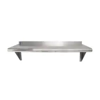 Universal WS1436 - Stainless Steel Wall Shelf - 14" X 36"