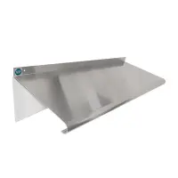 Universal WS1436 - Stainless Steel Wall Shelf - 14" X 36"