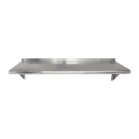 Universal WS1448 - Stainless Steel Wall Shelf - 14" X 48"