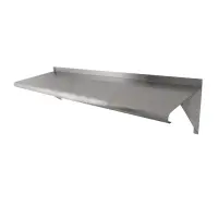 Universal WS1448 - Stainless Steel Wall Shelf - 14" X 48"