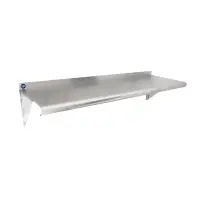 Universal WS1448 - Stainless Steel Wall Shelf - 14" X 48"