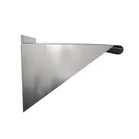 Universal WS1824 - Stainless Steel Wall Shelf - 18" X 24"