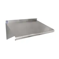 Universal WS1824 - Stainless Steel Wall Shelf - 18" X 24"