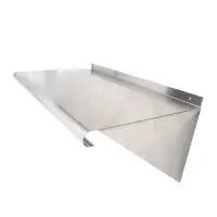 Universal WS1830 - Stainless Steel Wall Shelf - 18" X 30"