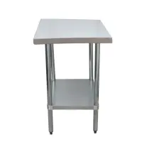 Universal 24" x 30" Stainless Steel Commercial Work Table with Undershelf