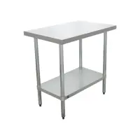 Universal 24" x 60" Stainless Steel Commercial Work Table with Undershelf