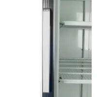 Universal D648BMF 31" One Door White Swing Glass Door Reach In Freezer with LED Lighting