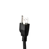 Universal Extension Cord - 6 Feet – Black - 6USNema