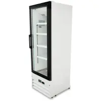 Universal GDC10 21” Swing Glass Door Merchandiser Reach In Refrigerator