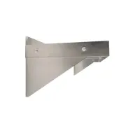 Universal 16 Gauge Stainless Steel 12" x 36" Wall Shelf