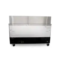 Universal USPT60 60” Mega Top Two Door Sandwich Prep Table Refrigerator