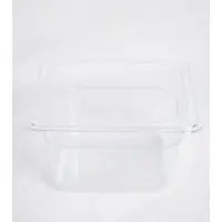 Universal 1/6 Size Clear Polycarbonate Food Pan, 4" Deep