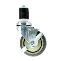 Universal TSC-4 - 4" Push-In Table Caster - 4 per Case