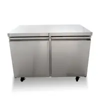 Universal TUC48F 48" Undercounter Freezer Two Solid Door