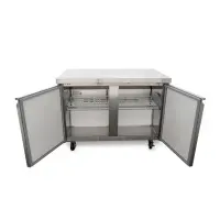 Universal TUC48F 48" Undercounter Freezer Two Solid Door