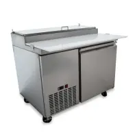 Universal UPPT44 44” One Door Pizza Prep Table Refrigerator