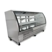 Universal URCD79 79” Refrigerated Deli Case Counter Height