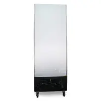 Universal USDR29 29" One Section Glass Door Reach in Refrigerator with LED Lights - 23 Cu. Ft.