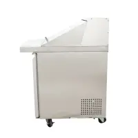 Universal USPT28 28” Mega Top One Door Sandwich Prep Table Refrigerator