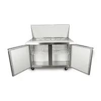 Universal USPTR48 48” Sandwich / Salad Prep Refrigerator