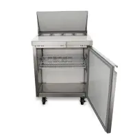 Universal USPTR28 28” Sandwich / Salad Prep Refrigerator