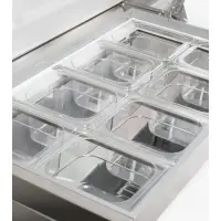 Universal USPTR28 28” Sandwich / Salad Prep Refrigerator