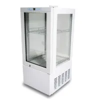 White Countertop Display Refrigerator - 4 View, 2.5 cu. ft.