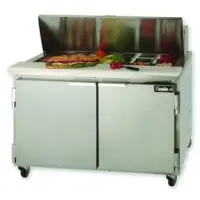 Leader ESLM48 - Two Door 48" Refrigerated Sandwich Prep Table - NSF Certified