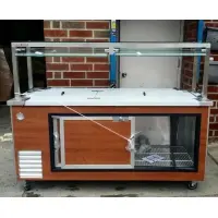 Universal Coolers RBT6SC - 5 Well Refrigerated Buffet Table - Cold Food