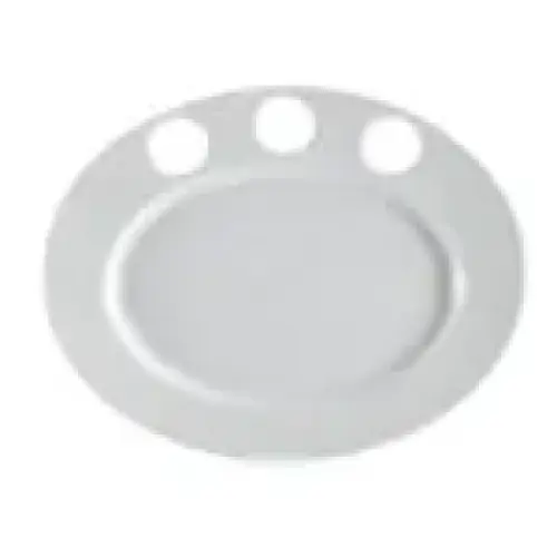 C.A.C. China RCN-GP51 - Clinton Platter 15" - (1 Dozen per Case)