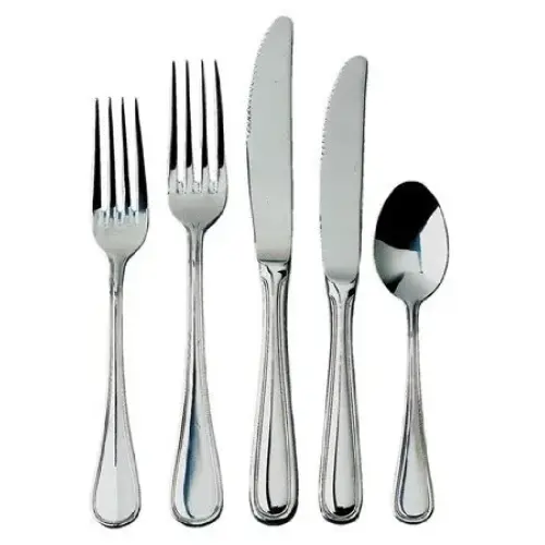 Update International RE-101 18/10 Stainless Steel Regency Series Teaspoon (Dozen) 6.1" x 0.13" x 1.38"