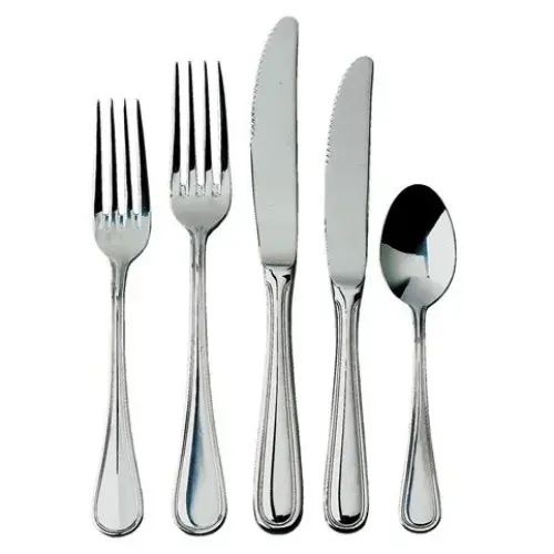 Update International RE-102 Regency Stainless Bouillon Spoon (Dozen) 5.88" x 0.13" x 1.69"