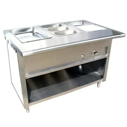 Universal EST-48 - 3 Well Steam Table - Electric