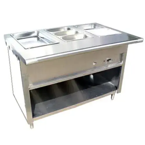 Universal EST-108 - 8 Well Steam Table - Electric