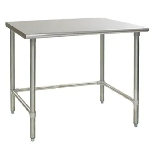 Universal SS1848-CB - 48" X 18" Stainless Steel Work Table W/ Stainless Steel Cross Bar