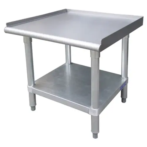 Universal ESG2412 - 24″ X 12″ Stainless Steel Equipment Stand W/ Galvanized Under Shelf 