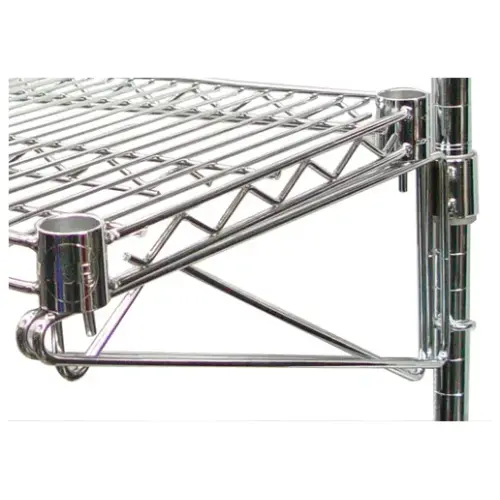 Universal MFG Chrome Single Post Type Bracket 14" [PWB-14S]