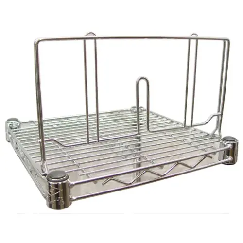 Universal MFG Chrome Wire Shelf Divider 14" [CDV-14]