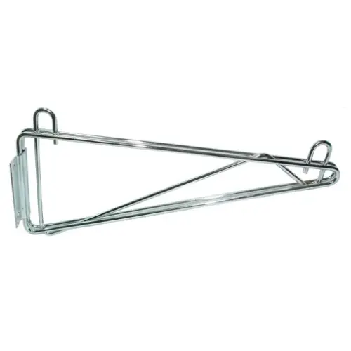 Universal MFG Chrome Single Wall Bracket 14" [CWB-14S]