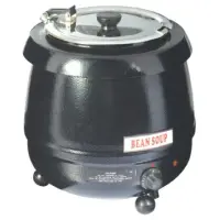 Universal SB-6000 - 11 Qt. Black Soup Warmer 