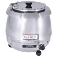 Universal SB-6000S - 11 Qt. Silver Soup Warmer 