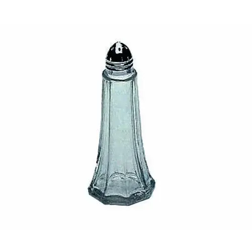 Update International SK-TWC - 1.75" x 4" x 1.75" - Glass Salt and Pepper Tower Shaker with Chrome Top  