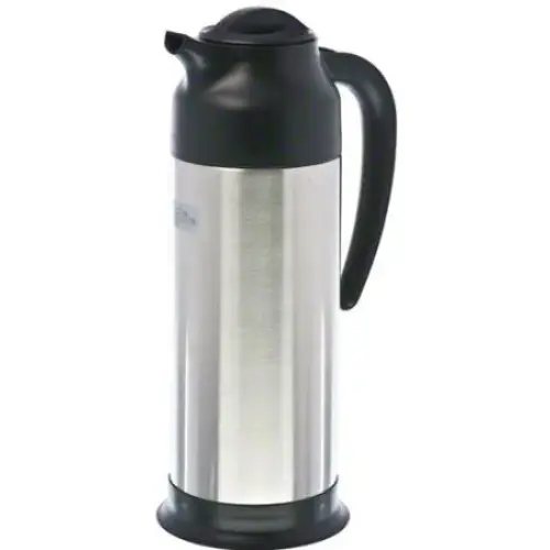 Update International SV-100 - 3.5" x 11.25" x 3.5" - Stainless Steel Vacuum Insulated Cream Server   