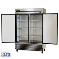 True T-49F - 54" Reach-In Freezer - 2 Full Solid Swing Doors