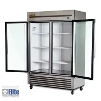 True T-49G - 54" Glass Door Reach In Refrigerator